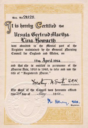 Ursula Certificate